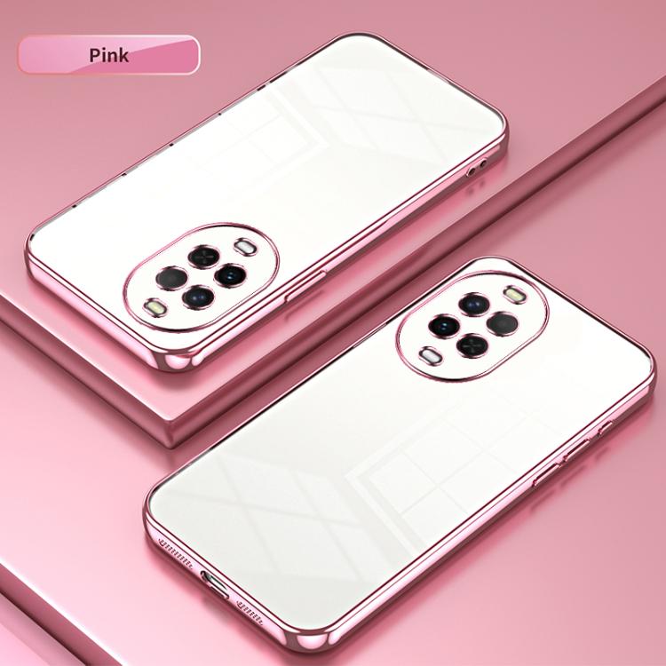 For Huawei nova 15 Transparent Plating Fine Hole Phone Case