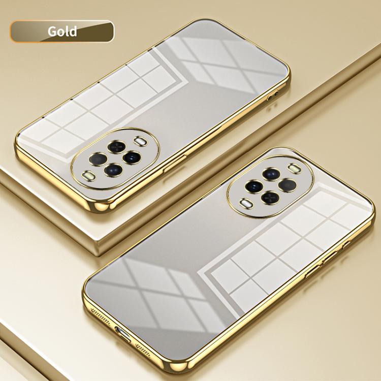 For Huawei nova 15 Transparent Plating Fine Hole Phone Case