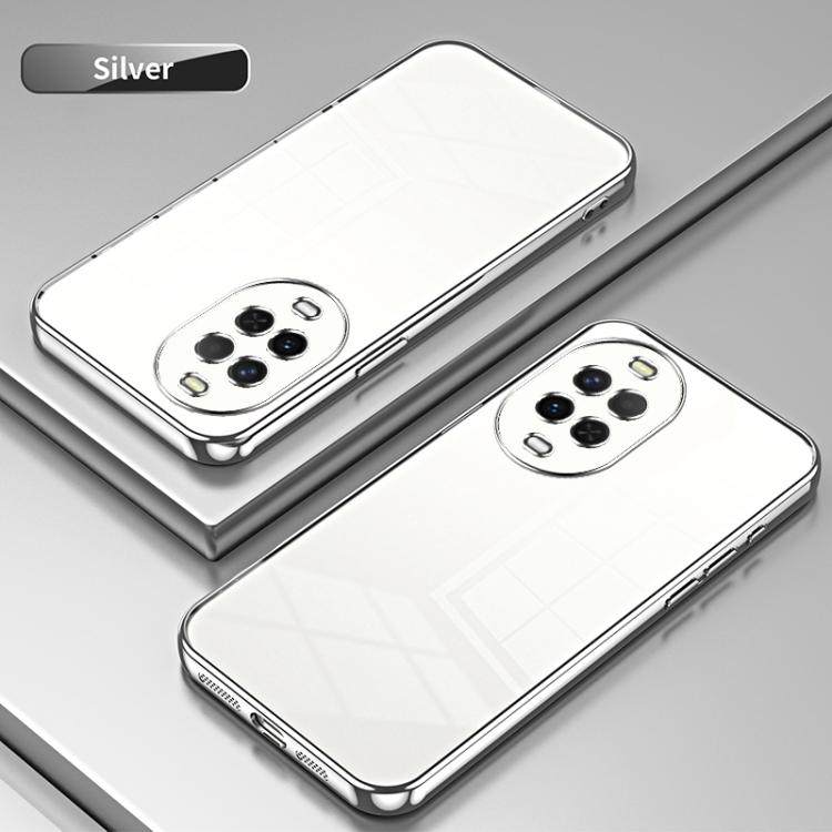 For Huawei nova 15 Transparent Plating Fine Hole Phone Case