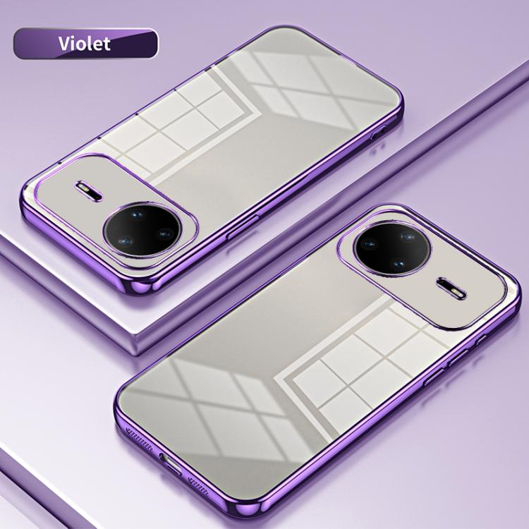 For Huawei nova 15 Pro Transparent Plating Fine Hole Phone Case
