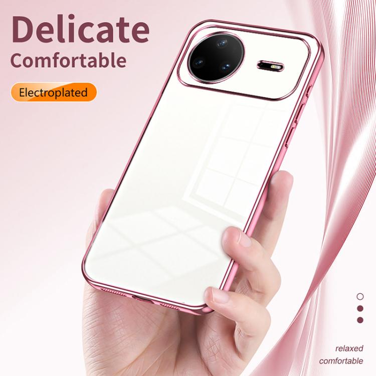 For Huawei nova 15 Pro Transparent Plating Fine Hole Phone Case