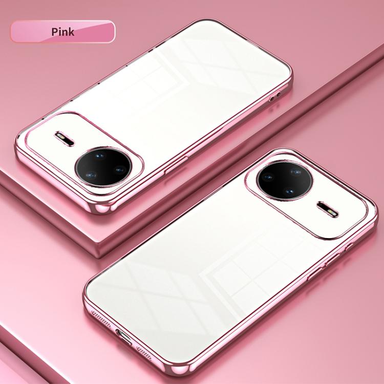 For Huawei nova 15 Pro Transparent Plating Fine Hole Phone Case