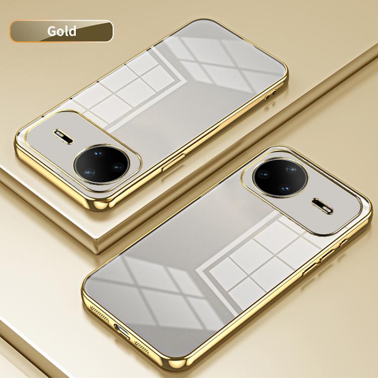 For Huawei nova 15 Pro Transparent Plating Fine Hole Phone Case