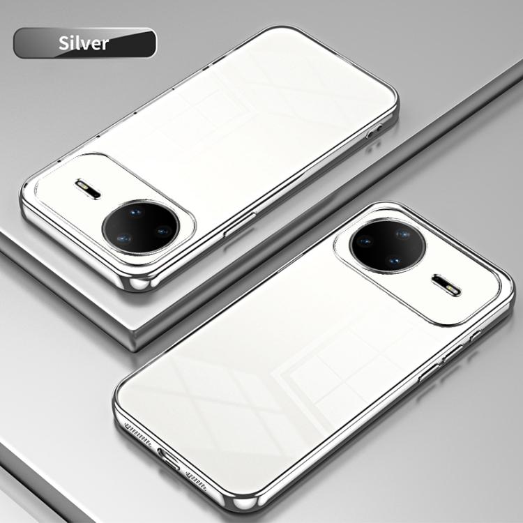 For Huawei nova 15 Pro Transparent Plating Fine Hole Phone Case