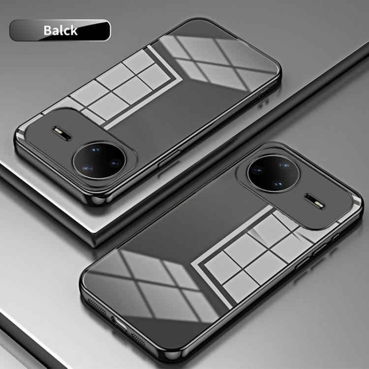 For Huawei nova 15 Pro Transparent Plating Fine Hole Phone Case