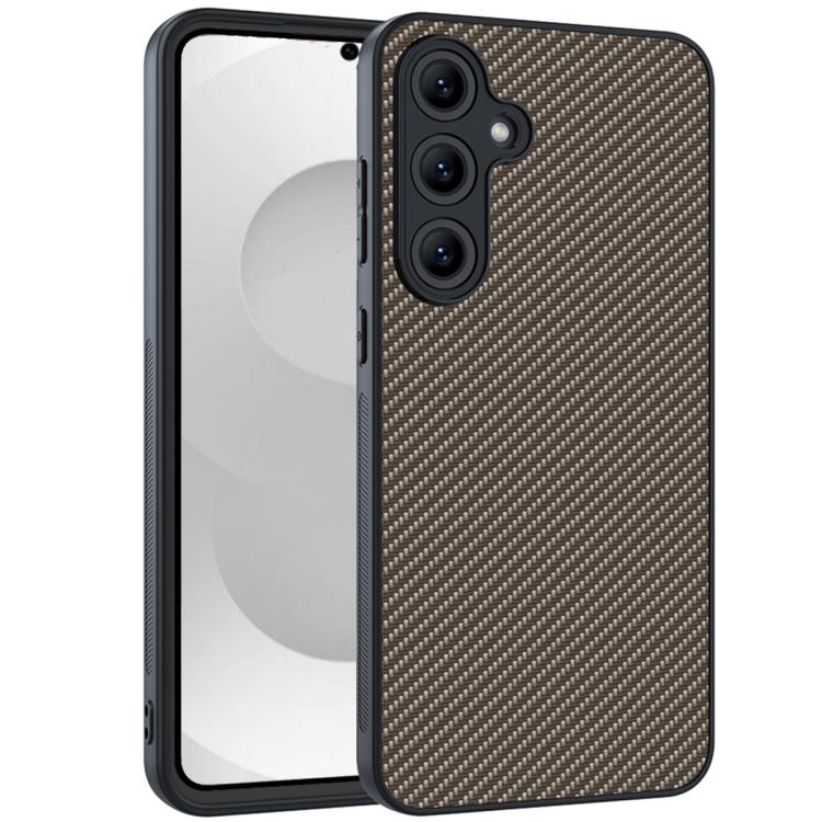 For Samsung Galaxy S26+ 5G Carbon Fiber Texture Printing Phone Case