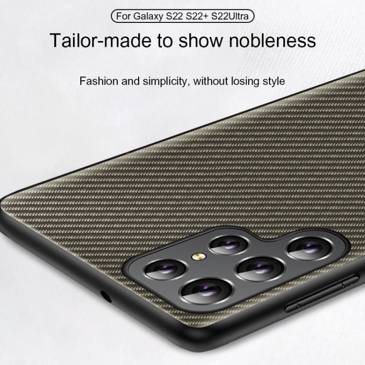 For Samsung Galaxy S26+ 5G Carbon Fiber Texture Printing Phone Case