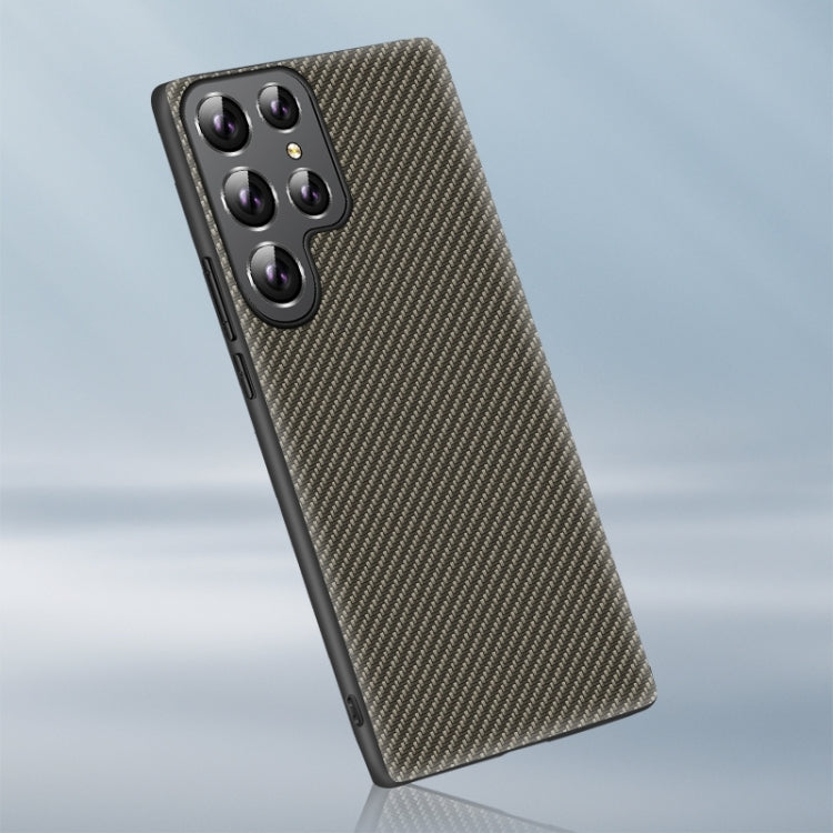 For Samsung Galaxy S24 FE 5G Carbon Fiber Texture Printing Phone Case