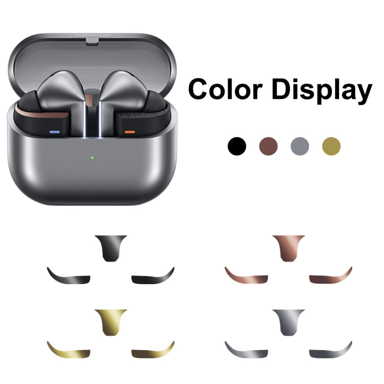 For Samsung Galaxy Buds3 Pro Bluetooth Earphone Charging Box Metal Stickers