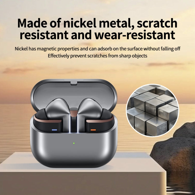 For Samsung Galaxy Buds3 Pro Bluetooth Earphone Charging Box Metal Stickers