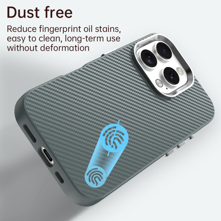 For iPhone 16 Pro Carbon Fiber Series IMD Phone Case