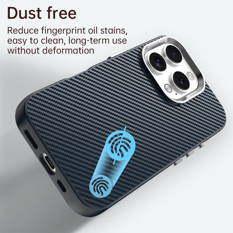 For iPhone 16 Pro Carbon Fiber Series IMD Phone Case
