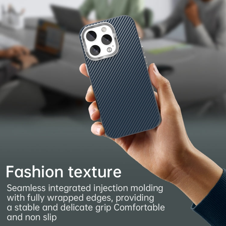 For iPhone 16 Pro Carbon Fiber Series IMD Phone Case