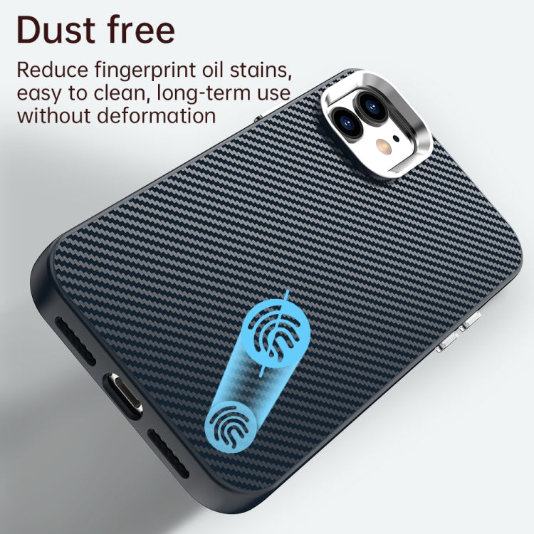 For iPhone 11 Carbon Fiber Series IMD Phone Case