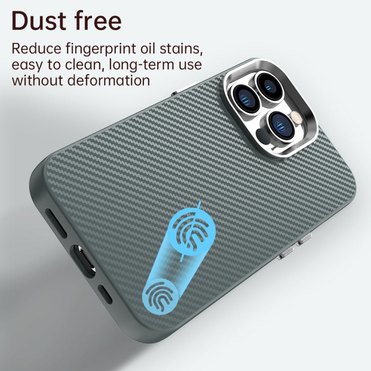 For iPhone 12 Pro Max Carbon Fiber Series IMD Phone Case