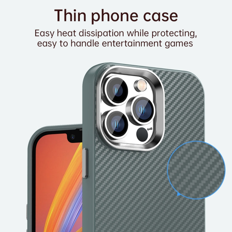 For iPhone 12 Pro Max Carbon Fiber Series IMD Phone Case