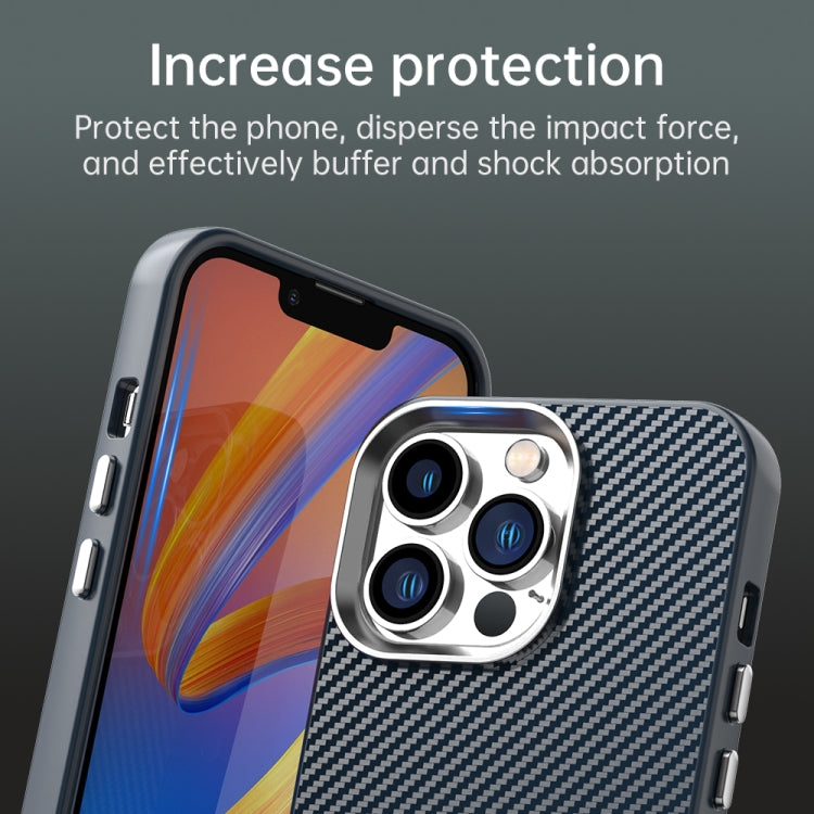 For iPhone 12 Pro Max Carbon Fiber Series IMD Phone Case