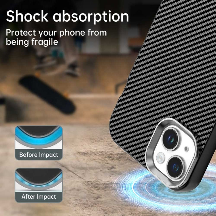 For iPhone 13 Carbon Fiber Series IMD Phone Case