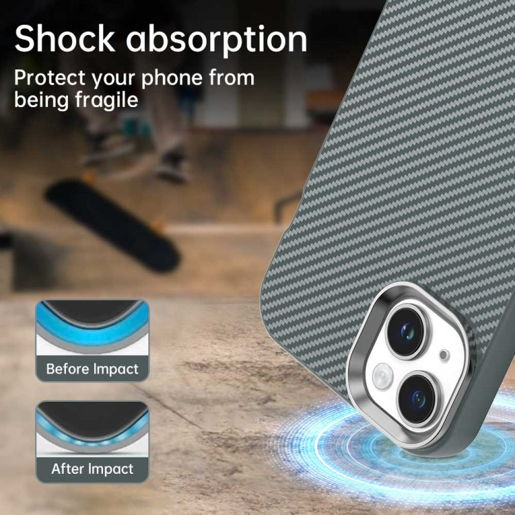 For iPhone 13 Carbon Fiber Series IMD Phone Case