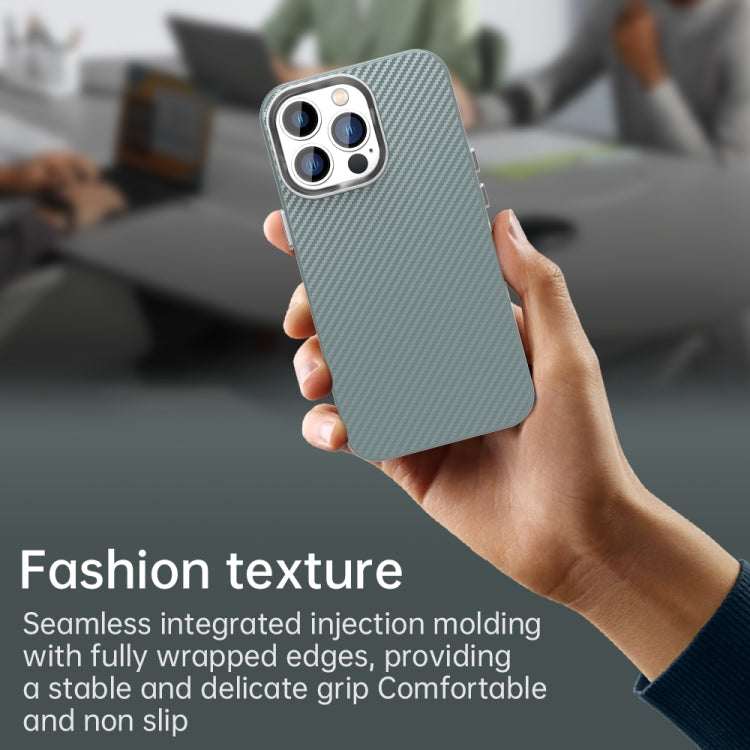 For iPhone 13 Pro Carbon Fiber Series IMD Phone Case