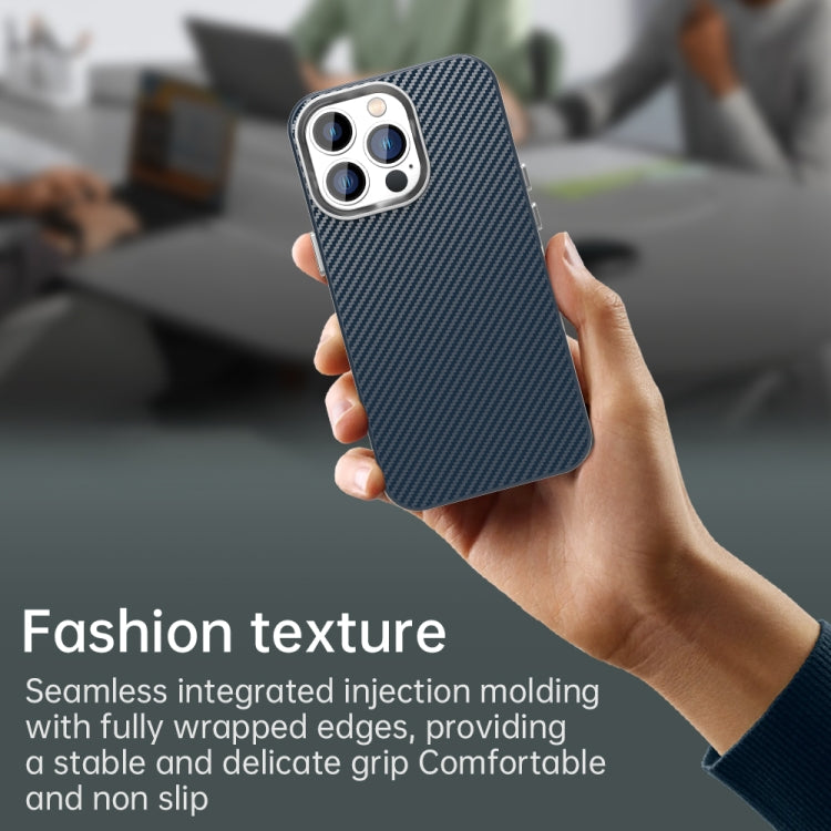 For iPhone 13 Pro Max Carbon Fiber Series IMD Phone Case