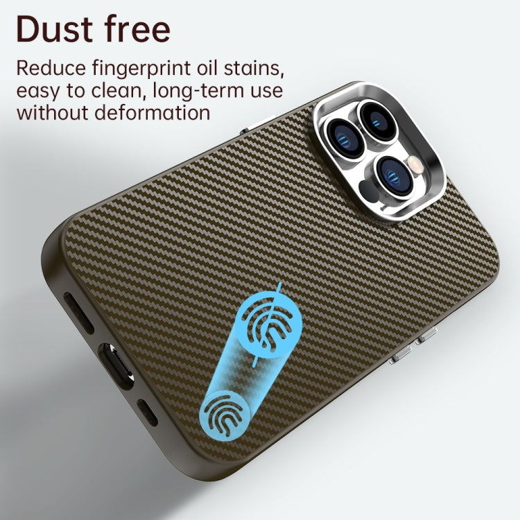 For iPhone 14 Pro Carbon Fiber Series IMD Phone Case