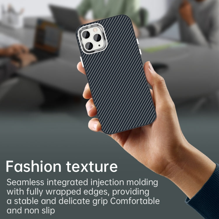 For iPhone 11 Pro Carbon Fiber Series IMD Phone Case