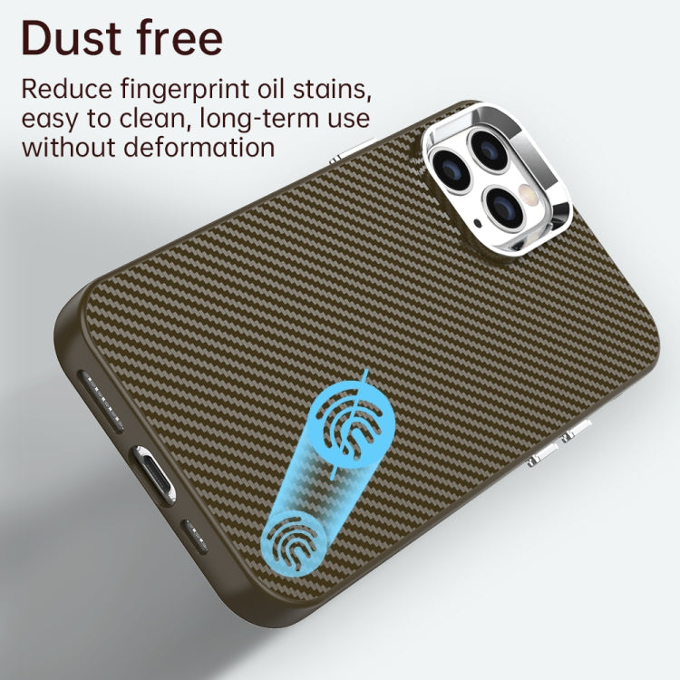 For iPhone 11 Pro Carbon Fiber Series IMD Phone Case