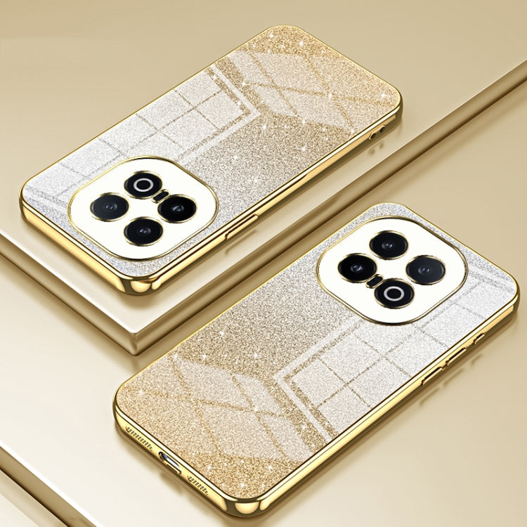 For vivo iQOO 13 Gradient Glitter Powder Electroplated Phone Case