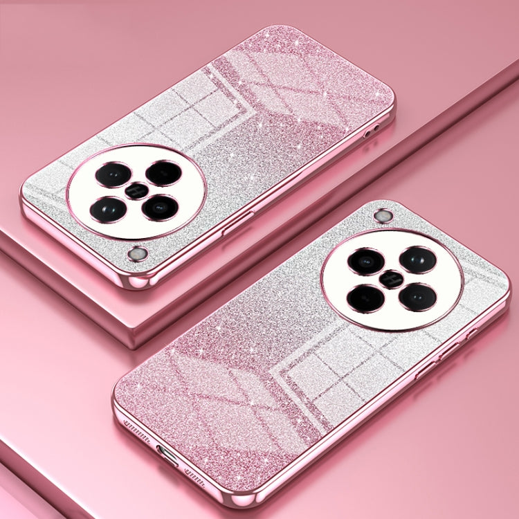 For OPPO Find X8 Gradient Glitter Powder Electroplated Phone Case