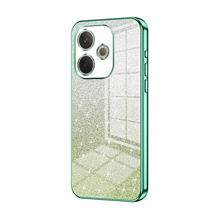 For OPPO A5 Pro 5G Global Gradient Glitter Powder Electroplated Phone Case
