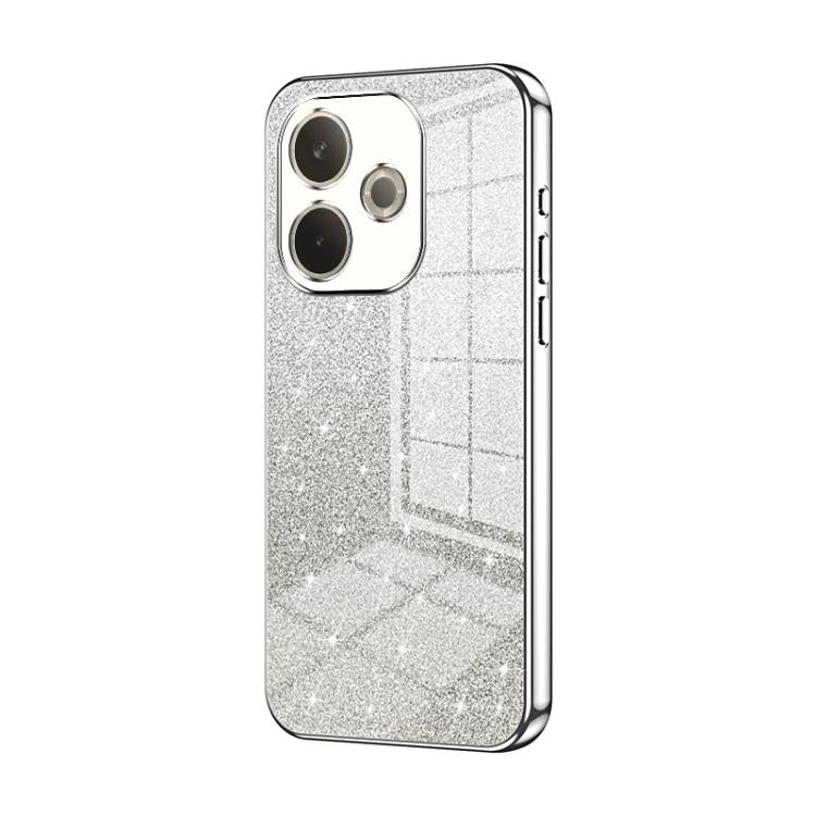 For OPPO A5 Pro 5G Global Gradient Glitter Powder Electroplated Phone Case