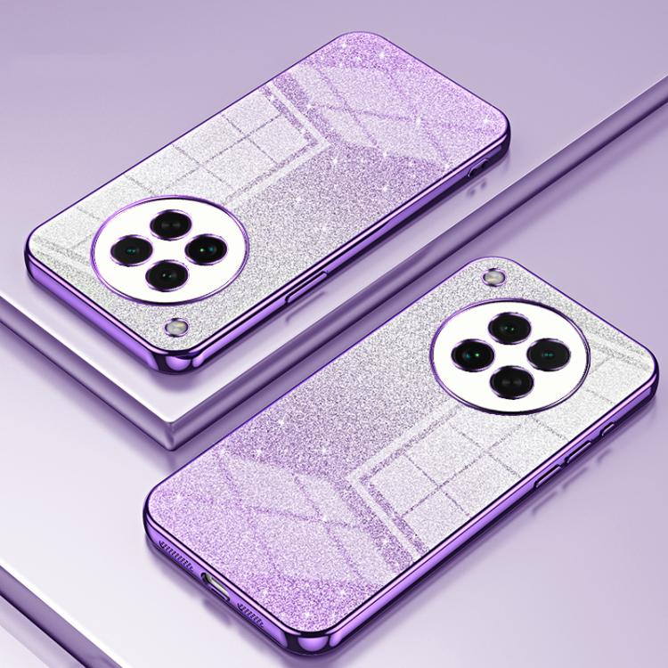 For OPPO Find X8s Gradient Glitter Powder Electroplated Phone Case