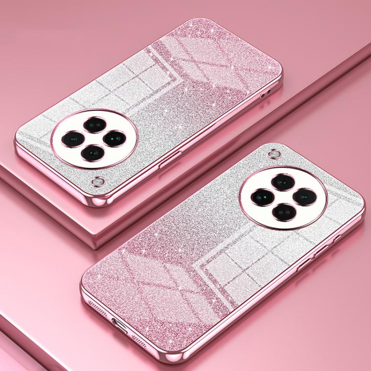 For OPPO Find X8s Gradient Glitter Powder Electroplated Phone Case