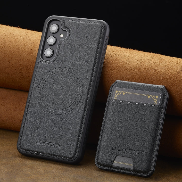 For Samsung Galaxy S23 FE 5G LC.IMEEKE L3 Series Detachable RFID Card Bag Magsafe Phone Case