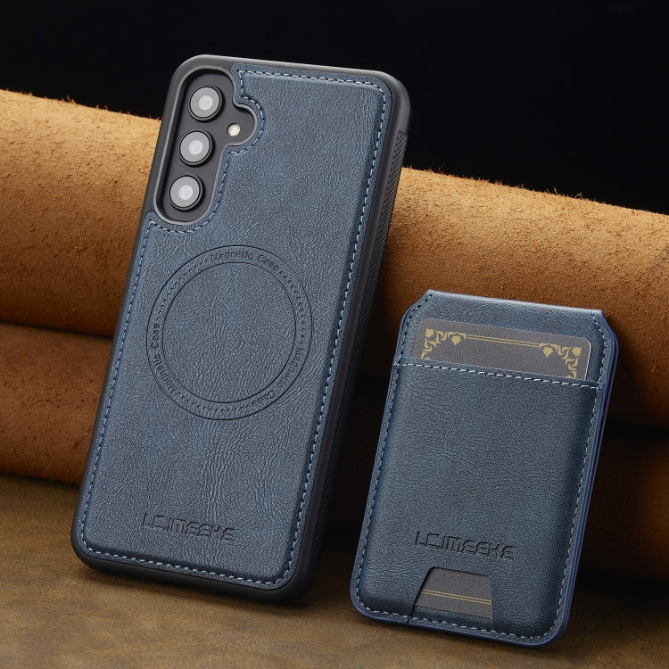 For Samsung Galaxy S23 FE 5G LC.IMEEKE L3 Series Detachable RFID Card Bag Magsafe Phone Case