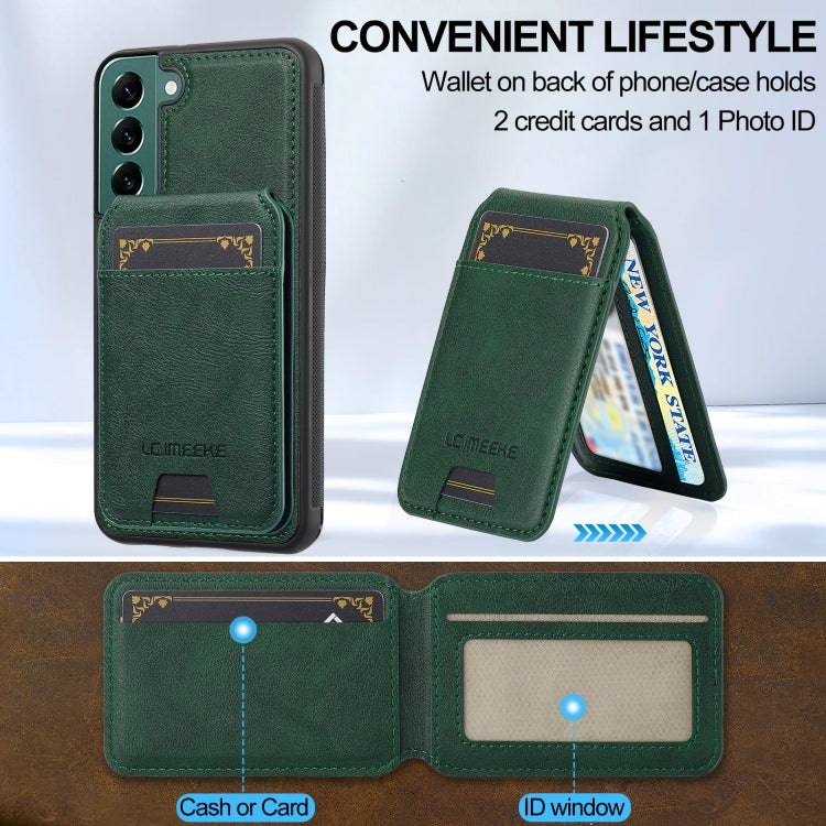 For Samsung Galaxy S20 FE LC.IMEEKE L3 Series Detachable RFID Card Bag Magsafe Phone Case