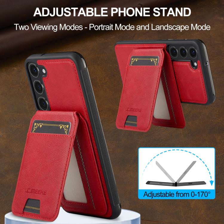 For Samsung Galaxy S25+ 5G LC.IMEEKE L3 Series Detachable RFID Card Bag Magsafe Phone Case