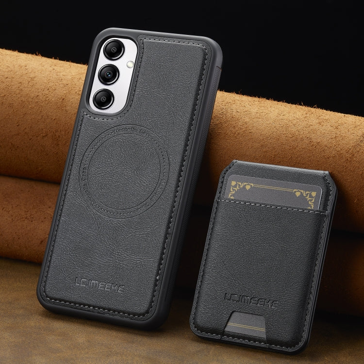 For Samsung Galaxy A34 5G LC.IMEEKE L3 Series Detachable RFID Card Bag Magsafe Phone Case