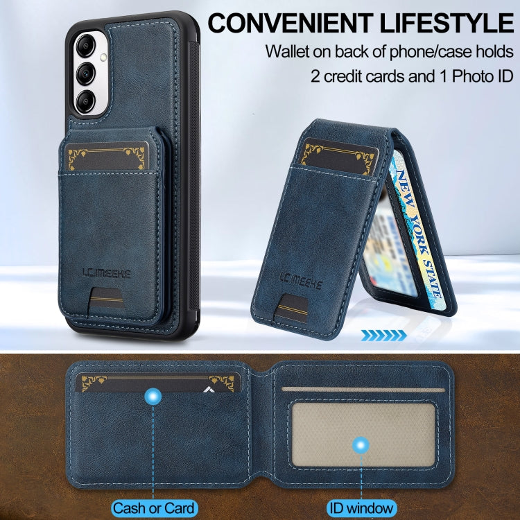 For Samsung Galaxy A34 5G LC.IMEEKE L3 Series Detachable RFID Card Bag Magsafe Phone Case