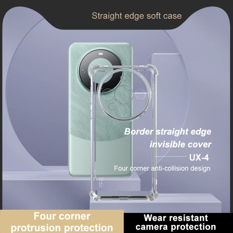 For Huawei Mate 60 Pro / 60 Pro+ IMAK UX-4 Series Four-corner Shockproof Phone Case - Transparent