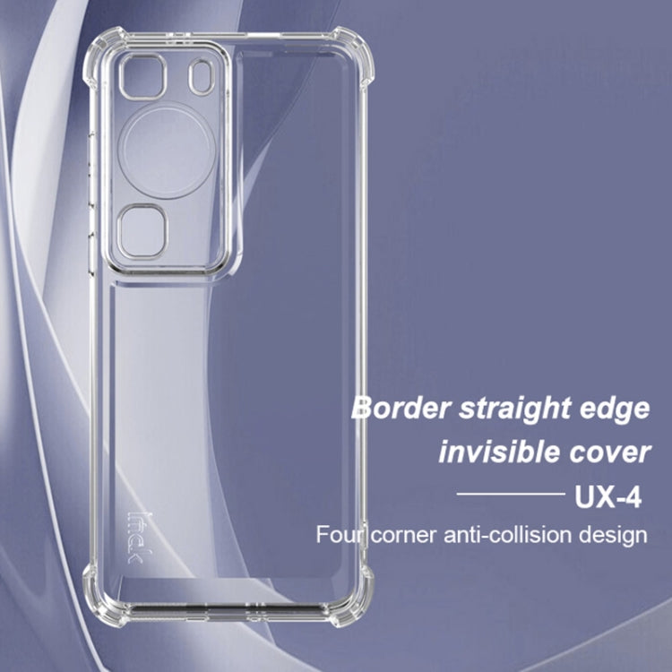 For Huawei P60 / P60 Pro IMAK UX-4 Series Four-corner Shockproof Phone Case - Transparent