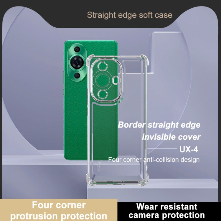 For Huawei Nova 11 Pro / 11 Ultra IMAK UX-4 Series Four-corner Shockproof Phone Case - Transparent