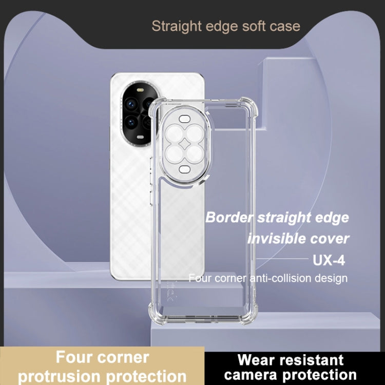 For Huawei Nova 13 Pro IMAK UX-4 Series Four-corner Shockproof Phone Case - Transparent