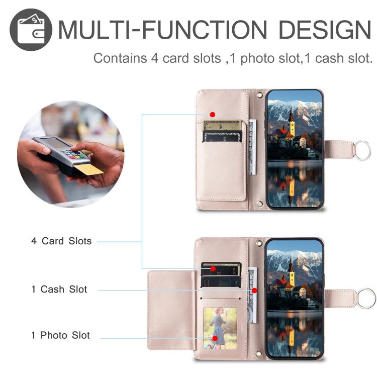 For OPPO A80 5G / A3 Pro Ring Buckle Rhombic Leather Phone Case