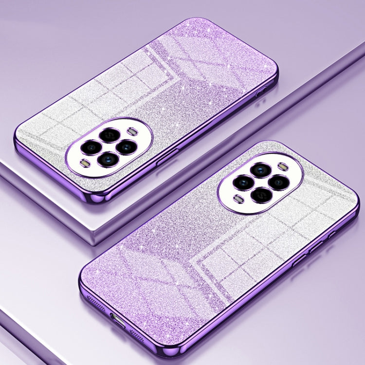 For Huawei Nova 13 Pro Gradient Glitter Powder Electroplated Phone Case