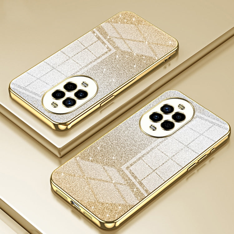 For Huawei Nova 13 Pro Gradient Glitter Powder Electroplated Phone Case