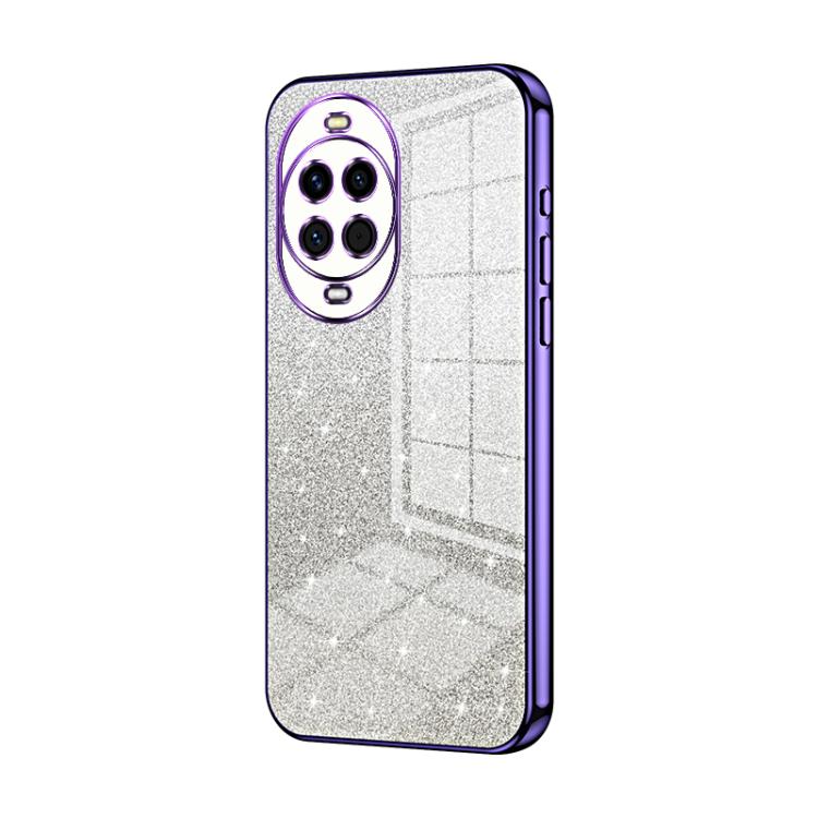 For Huawei nova 14 Gradient Glitter Powder Electroplated Phone Case