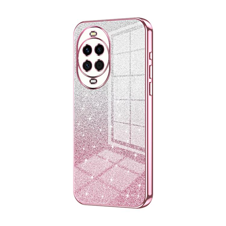 For Huawei nova 14 Gradient Glitter Powder Electroplated Phone Case