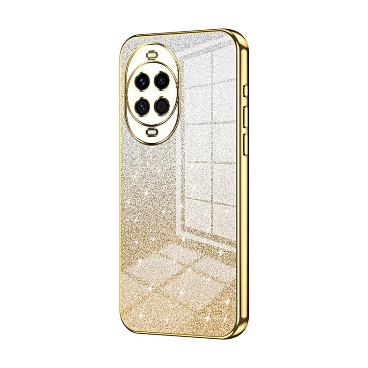 For Huawei nova 14 Gradient Glitter Powder Electroplated Phone Case